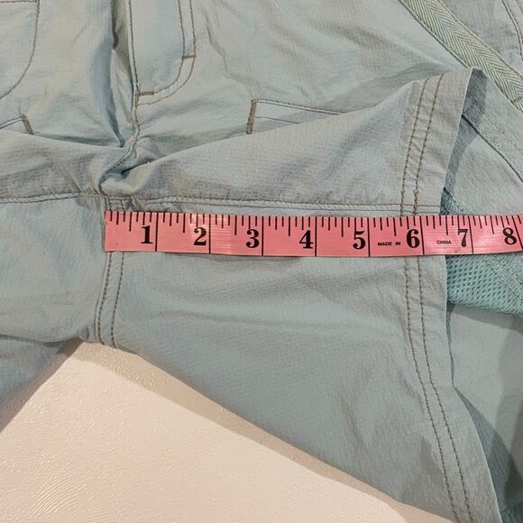 Athleta Trek Utility Shorts Women’s Size 2 – Light Blue Hiking Outdoor Quick Dry - Picture 6 of 10